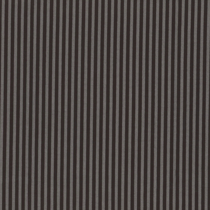 Black tonal striped fabric with 1/8