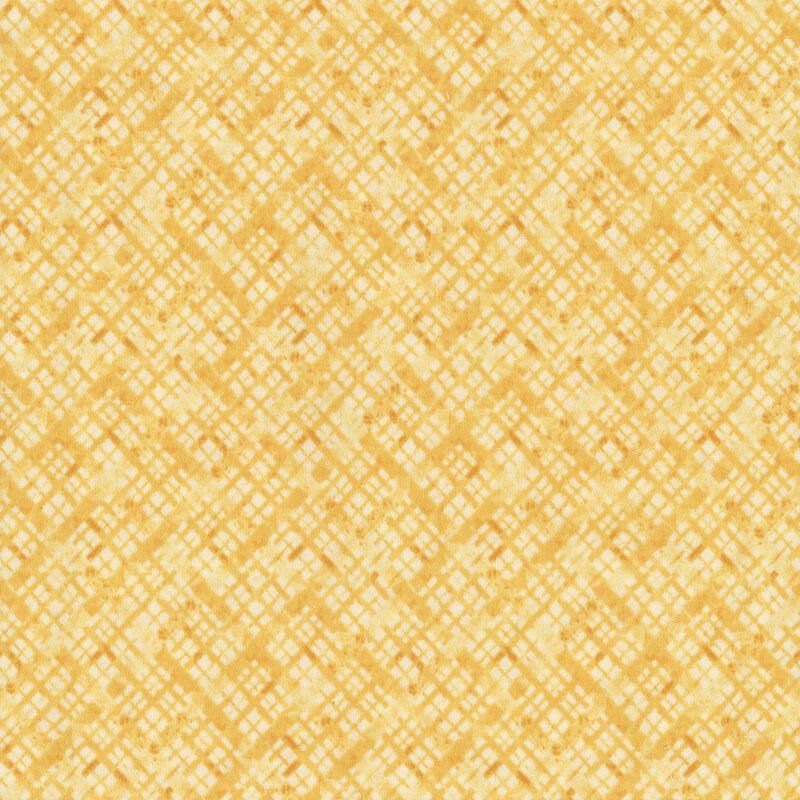 Light yellow fabric with a plaid design