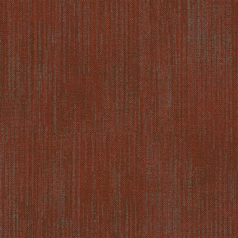 Reddish brown fabric with subtle gray grunge texturing throughout