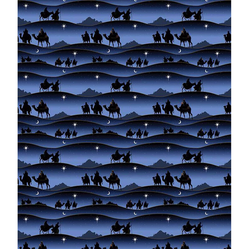 Digital image demonstrating the pattern repeat of the fabric.