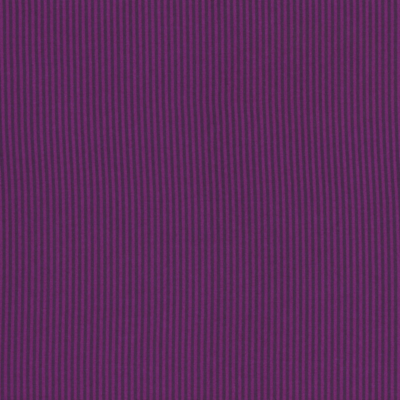 Tonal purple striped fabric