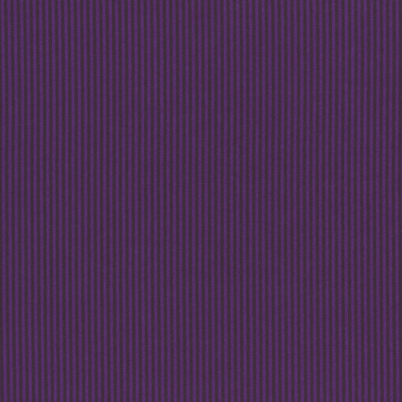 Tonal purple striped fabric