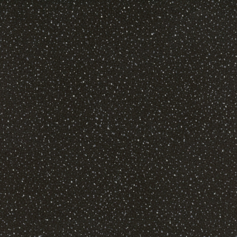 Black fabric with pinprick dots and dotted metallic accents.