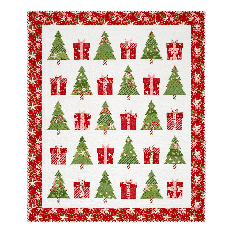 Christmas Wishes Quilt Kit | Shabby Fabrics