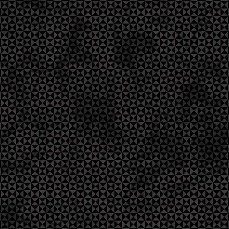 Black textured pattern featuring small, raised triangular shapes arranged in a grid.