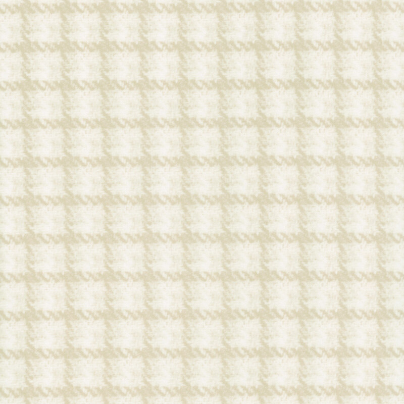 Light beige textured pattern with subtle white swirls and grid-like repetition.