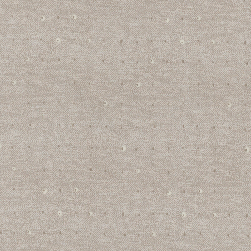 Tonal dots on a lightly textured light gray background.