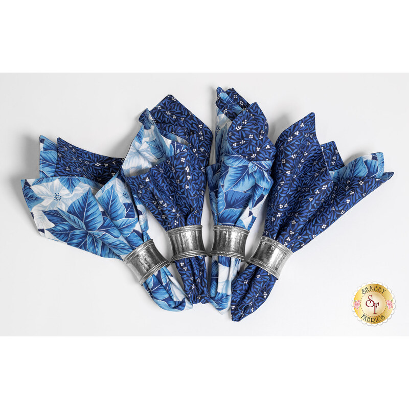 SAMPLE - Cloth Napkins - Holiday Flourish - Festive Finery - LOCATION - S