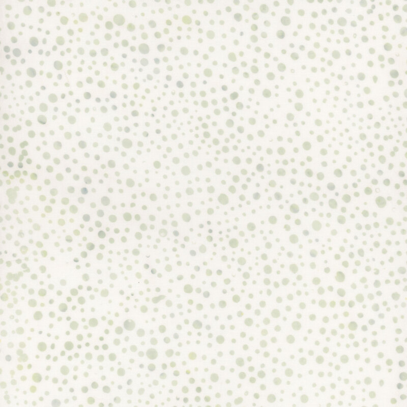 A light fabric with irregular gray dots on a white background.