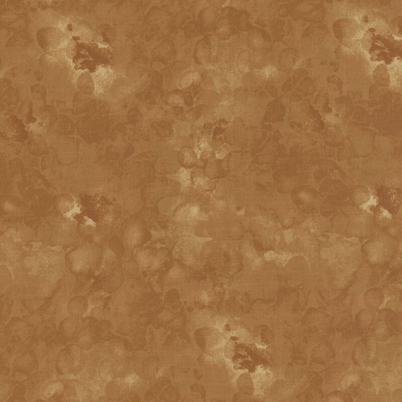 Seamless abstract pattern in warm brown tones with soft, organic shapes and textures.