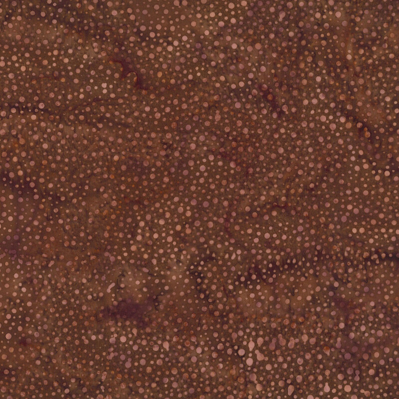 Abstract brown texture with varying circular dots in lighter shades, creating a speckled effect.