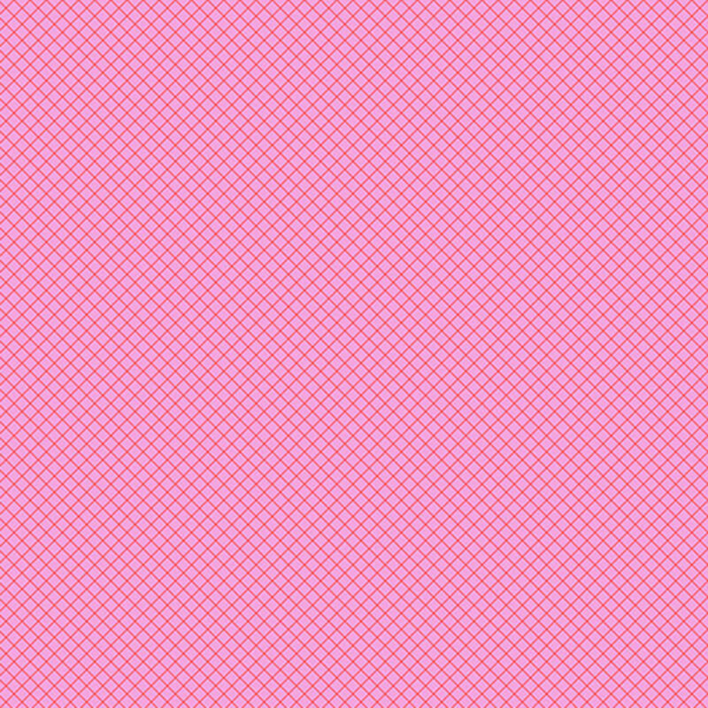 A pink fabric with a subtle diamond grid pattern in a darker shade of pink.