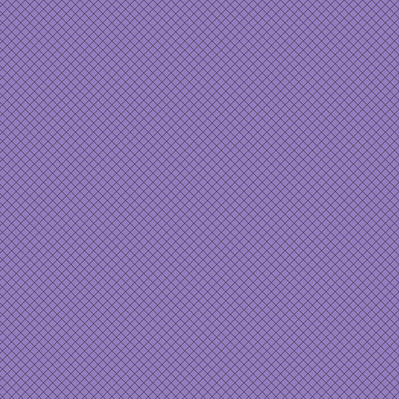 A purple fabric with a subtle diamond grid pattern.