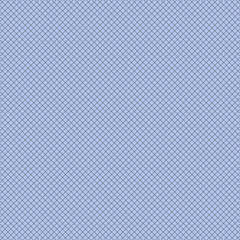 Light blue fabric with a subtle grid pattern of evenly spaced intersecting lines.