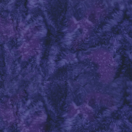 Mottled purple fabric with vibrant tonal colors