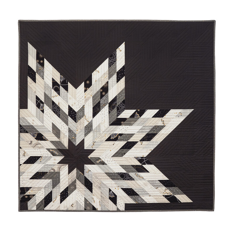 LOEM quilt ブラック Tile Quilt - Black & White — THOMPSON STREET STUDIO