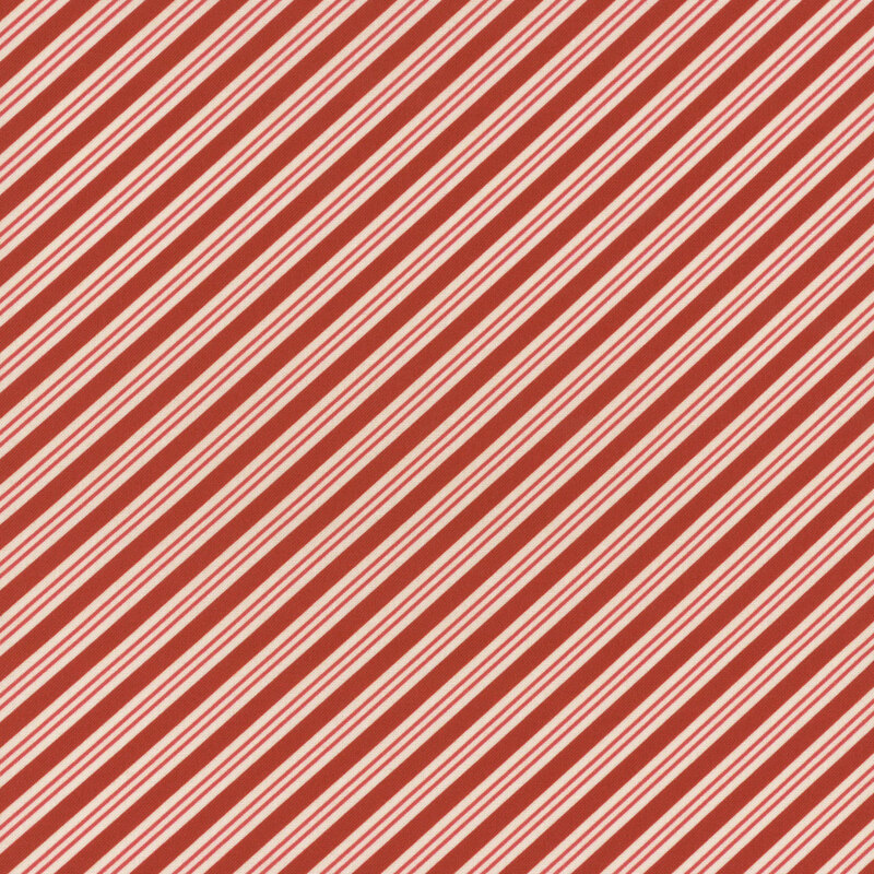 Red and white diagonal striped pattern. Suitable for festive or holiday themes.