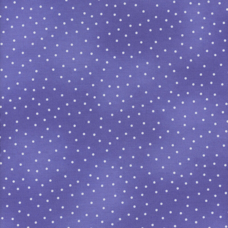 Small pinprick dots scattered across a mottled purple background.