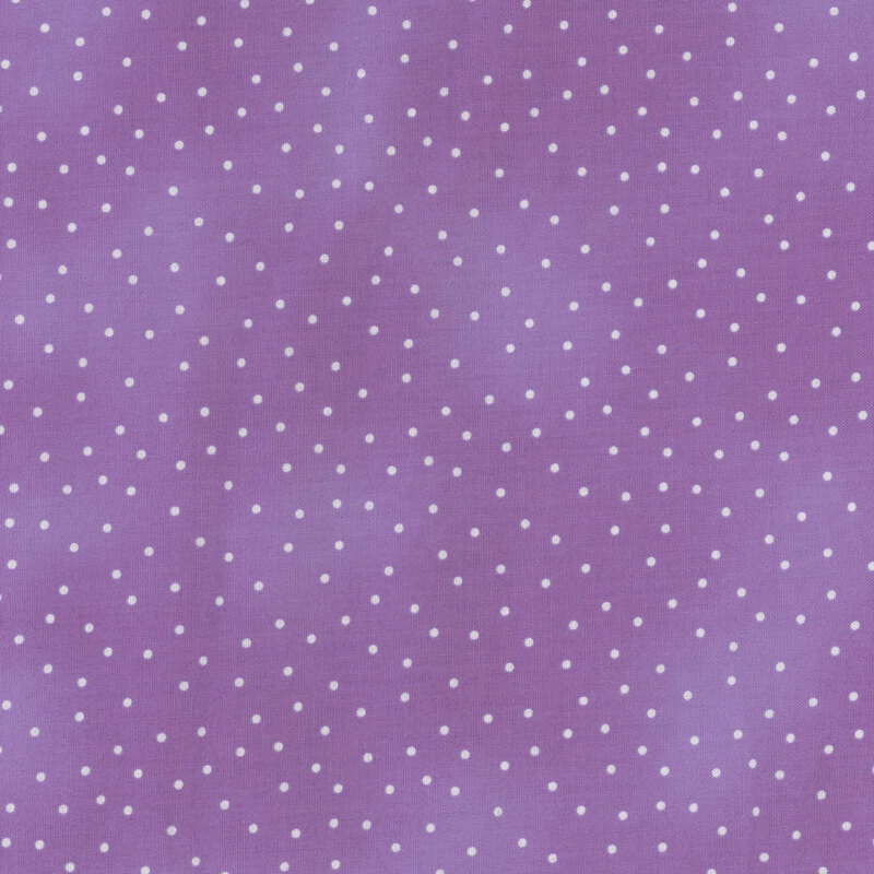 Small pinprick dots scattered across a mottled purple background.