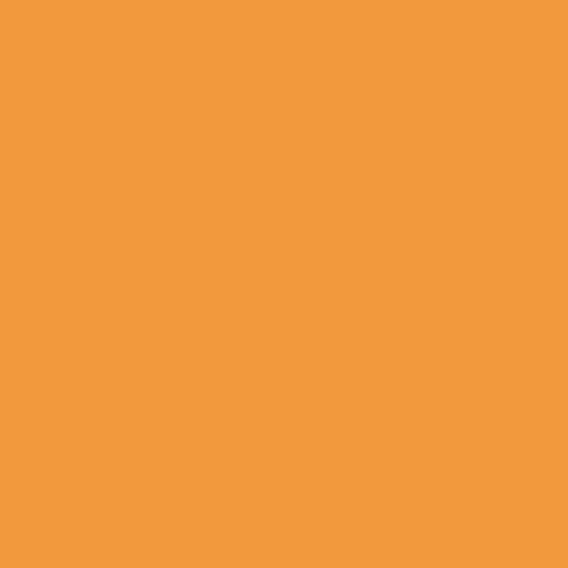 Solid orange fabric swatch.