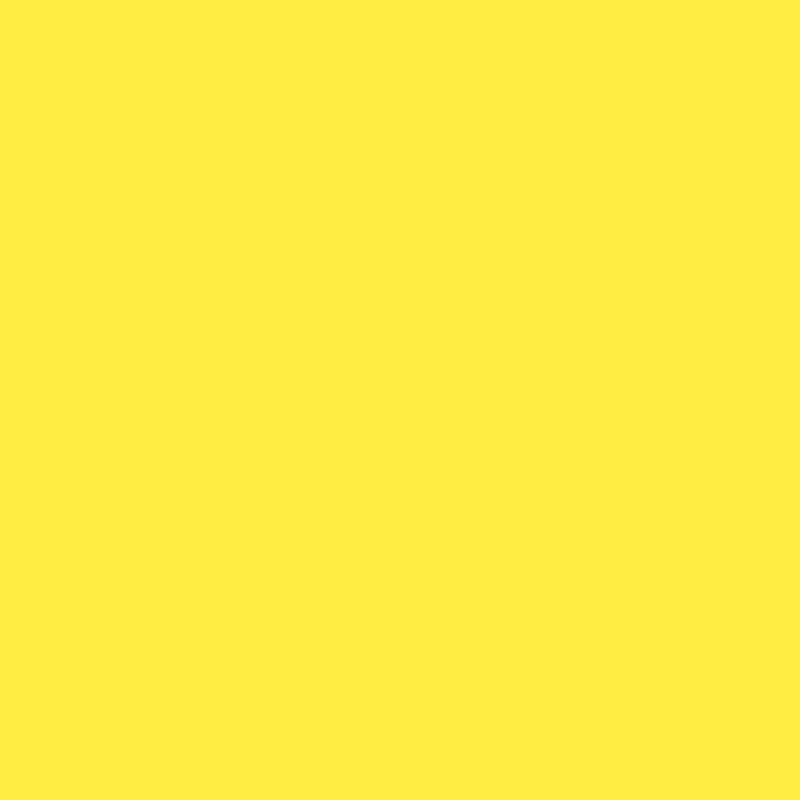 Solid bright yellow fabric swatch.