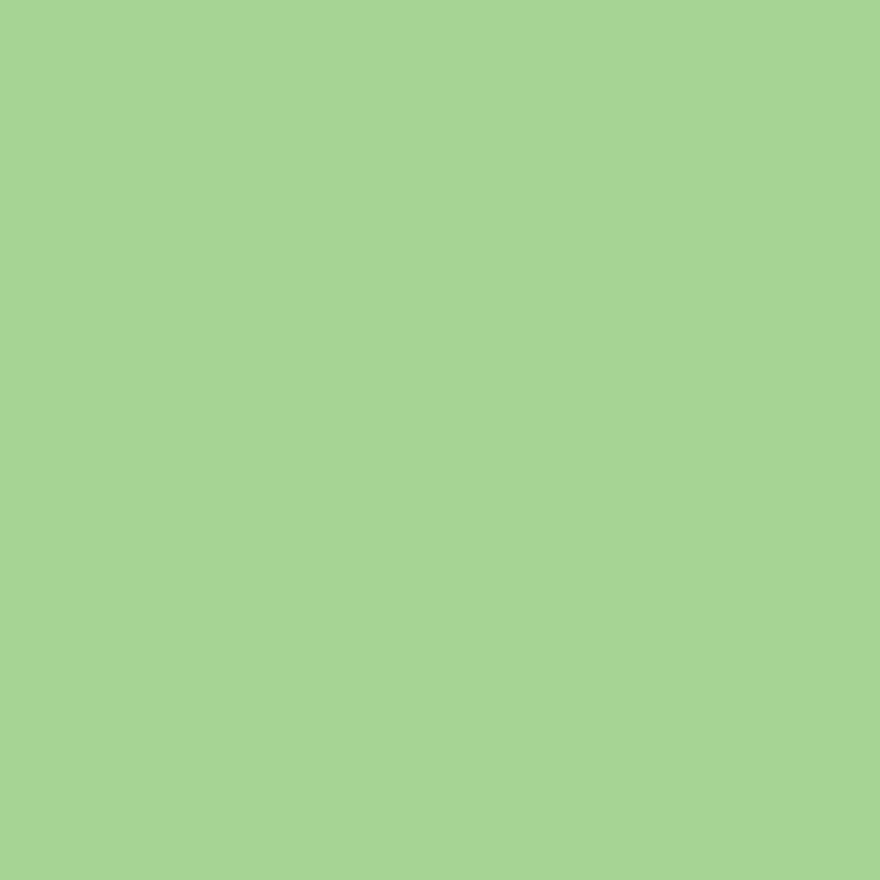 Solid spring green fabric swatch.