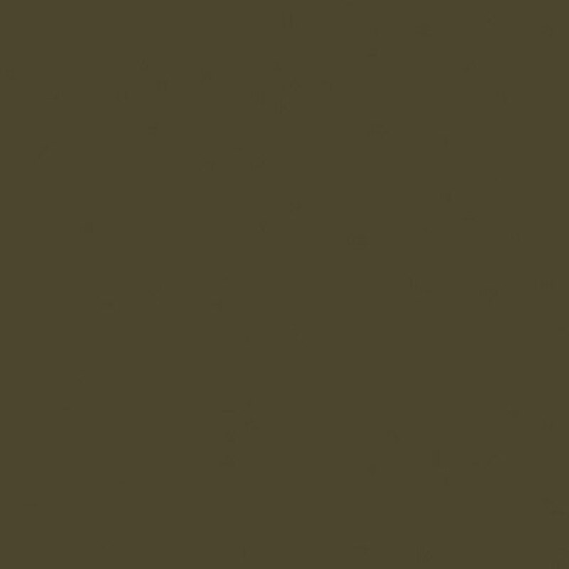 Solid dark olive green fabric swatch.