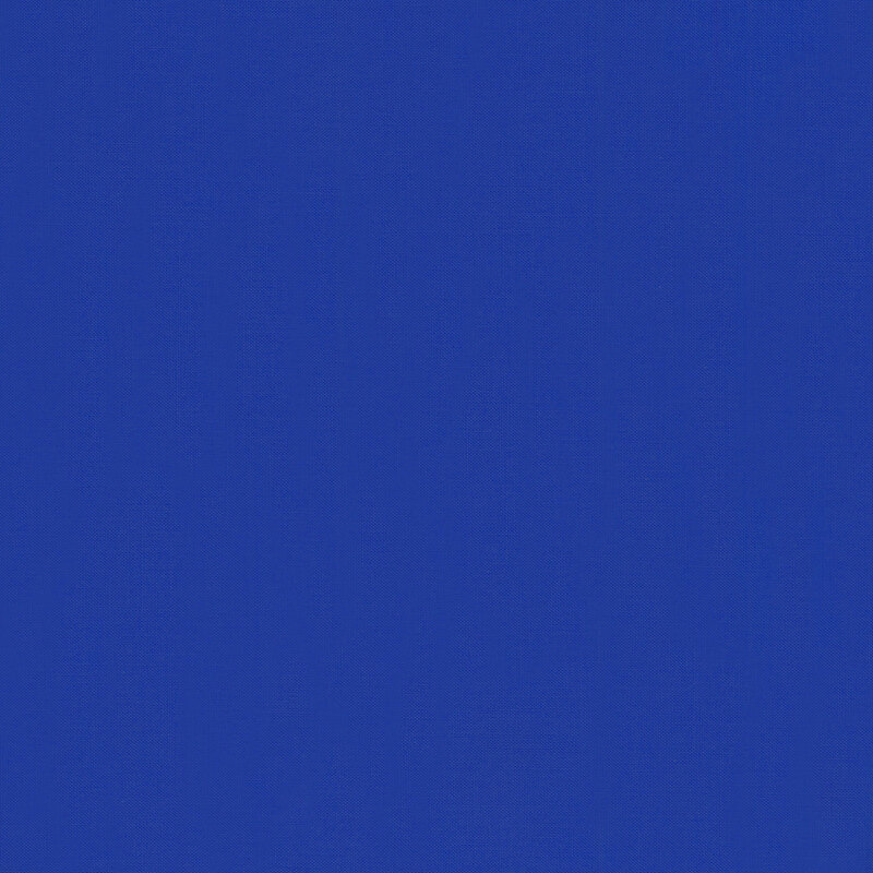Solid royal blue fabric swatch.