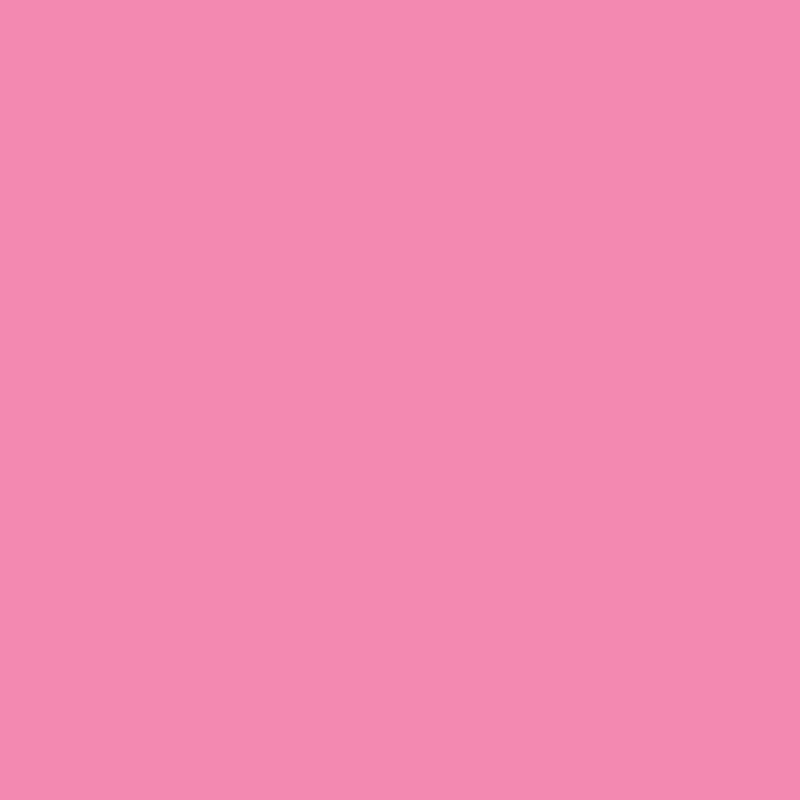 Solid pink fabric swatch.