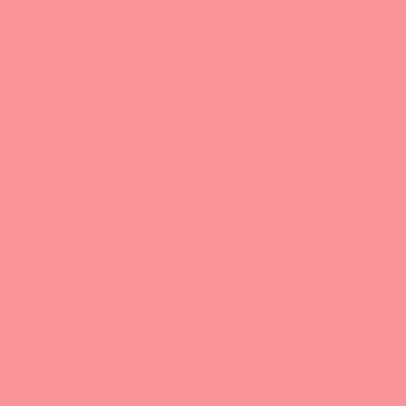 Solid light coral pink fabric swatch.