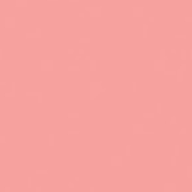 Solid, soft coral pink fabric swatch.