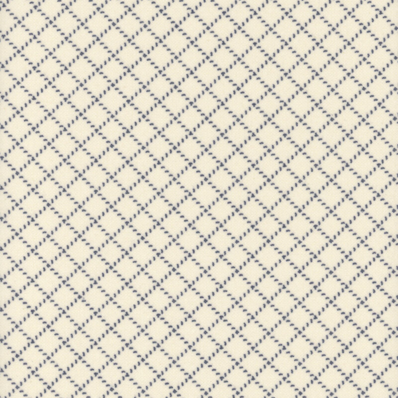 Light cream fabric with a diamond grid pattern.