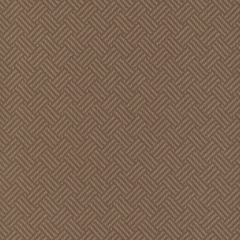 Brown fabric featuring a woven textured design