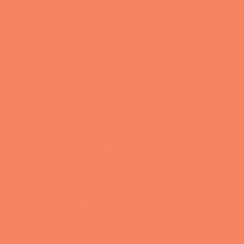 Bright coral fabric swatch.