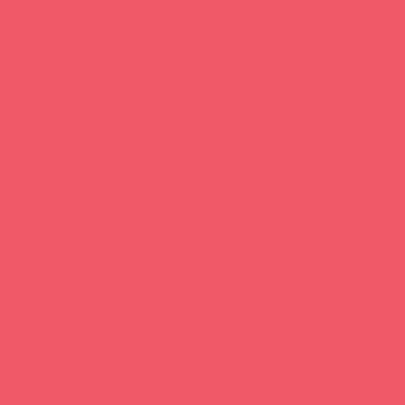 Solid bright coral pink fabric swatch.