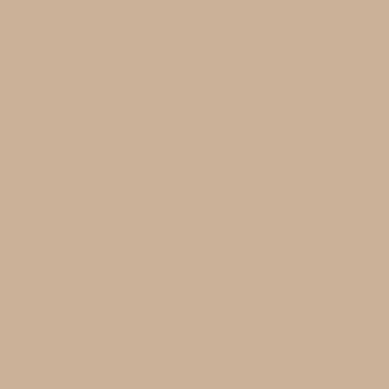 Solid beige background with a warm, neutral tone.