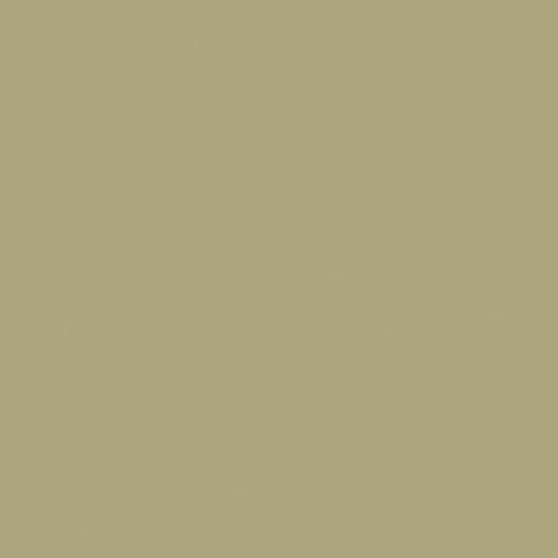 Solid khaki green fabric swatch.