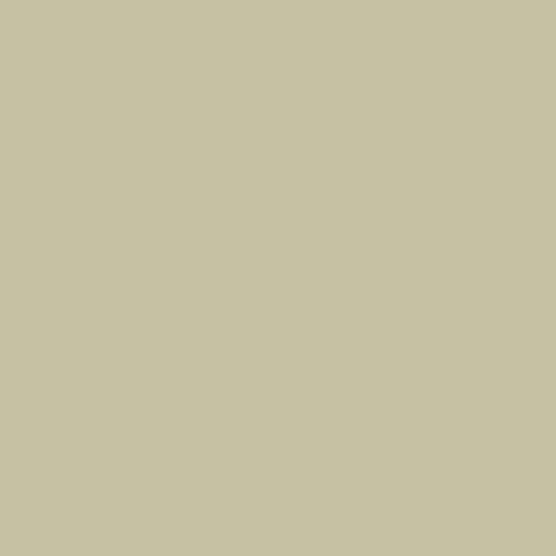 Solid khaki fabric swatch.