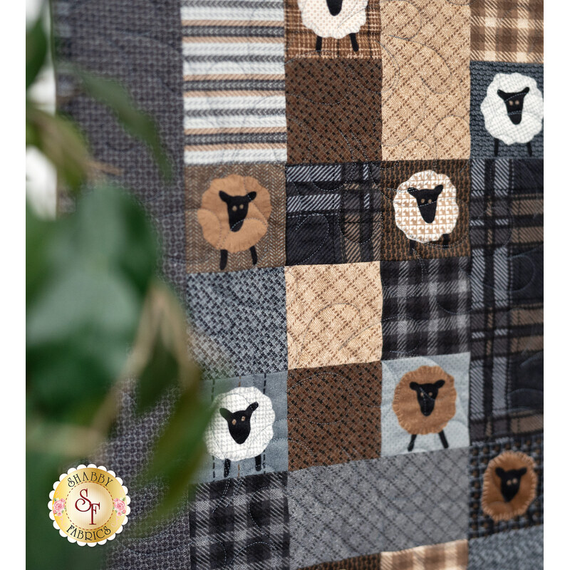 Simple Patchwork Throw Kit | Shabby Fabrics