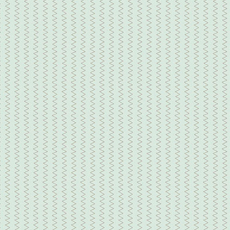 Light green background featuring a repeating zigzag pattern in a slightly darker shade of green.