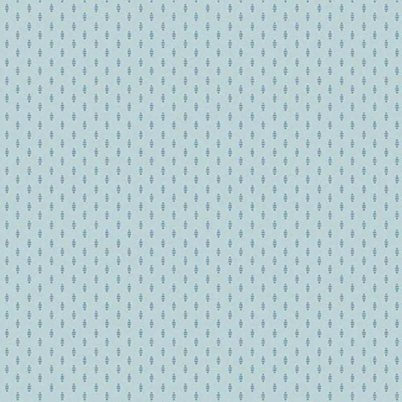 Light blue background with a repeated pattern of small, dark blue trees.