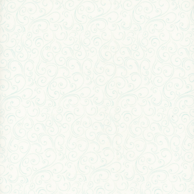 Abstract design of wind swirls set on a white background