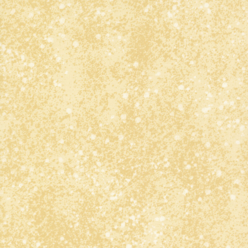 A light yellow fabric with subtle mottling and a white spray effect.