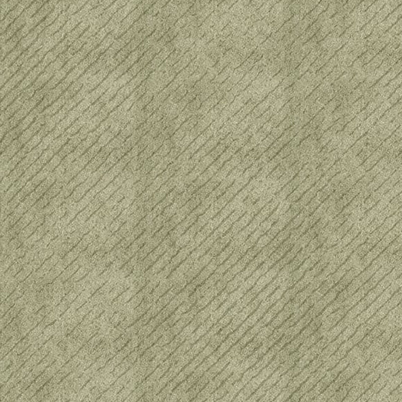 pale green fabric background with tonal green lines in a diagonal direction 