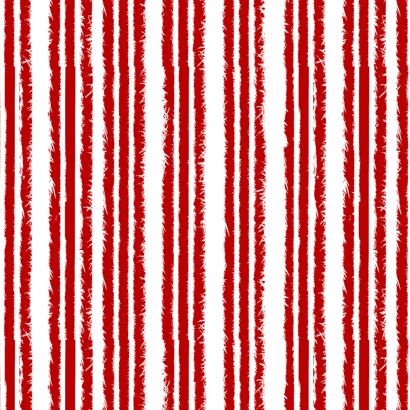 Pattern of vertical red stripes against a white background, evoking a textured appearance.