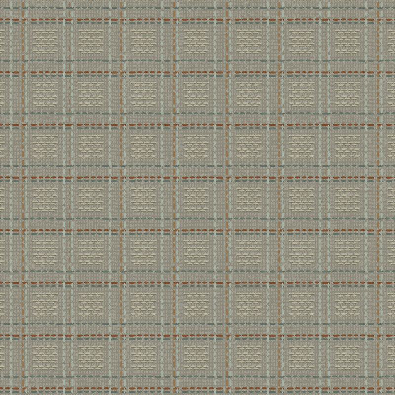 classic plaid fabric pattern in gray tones