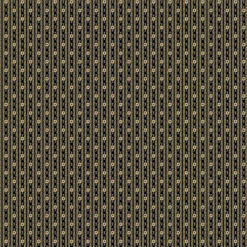 black and white striped fabric pattern with a black and cream background