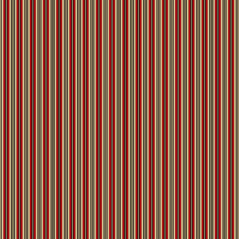 red, cream, and black striped fabric pattern 