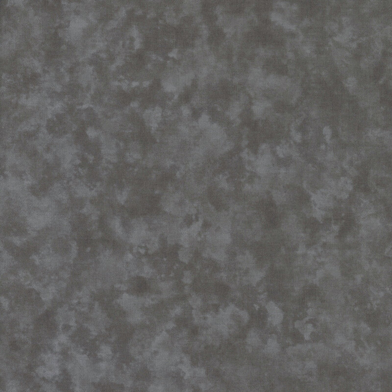 Marbled steel gray fabric swatch.