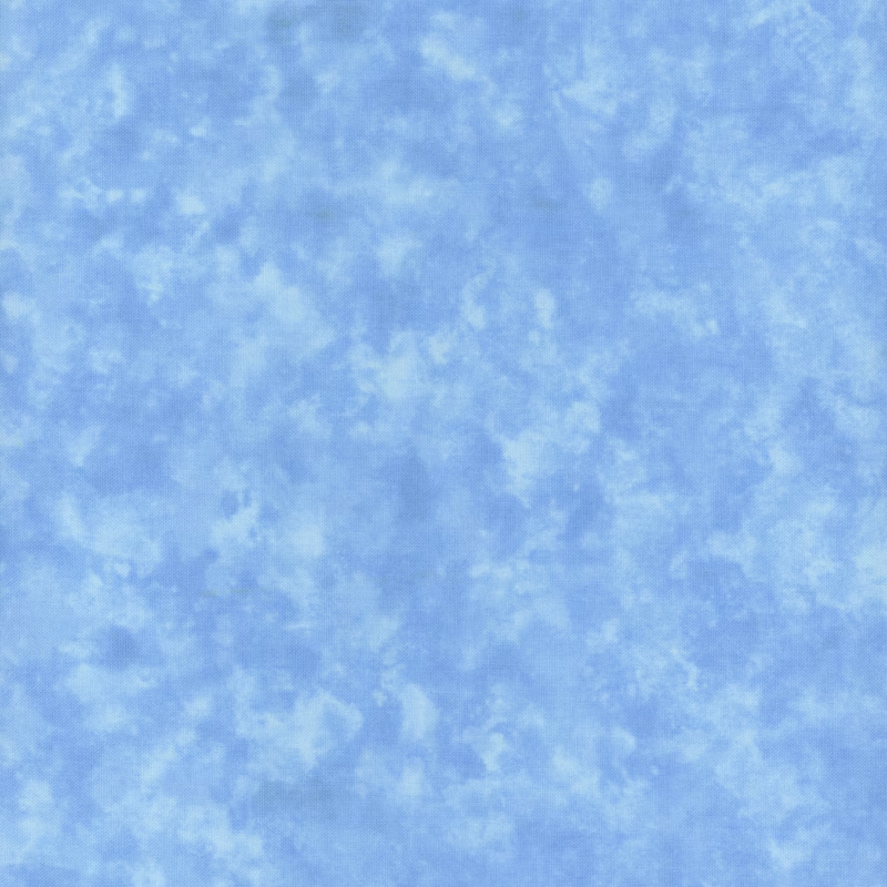 Marbled light blue fabric swatch.